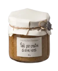 Cascina San Giovanni - Cascina San Giovanni – Patè per crostini di olive verde - Aufstrich mit grünen Oliven