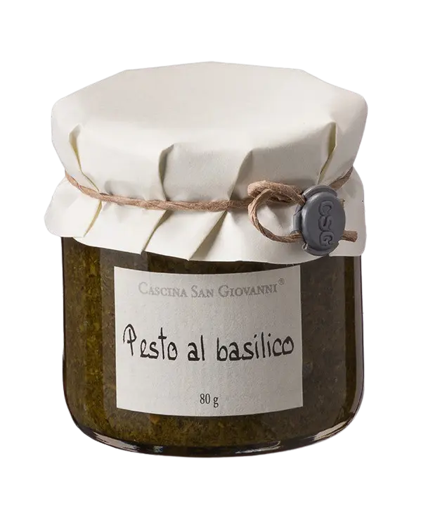 Cascina San Giovanni - Cascina San Giovanni – Pesto al basilico - Pesto aus Basilikum