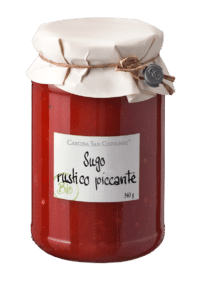 Cascina San Giovanni - Cascina San Giovanni – BIO Sugo rustico piccante - Tomatensauce Rustico Pikant