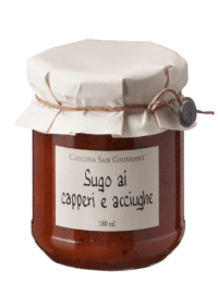 Cascina San Giovanni - Cascina San Giovanni – Sugo ai capperi e acciughe - Tomatensauce mit Kapern und Sardellen