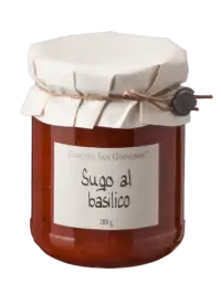 Cascina San Giovanni - Cascina San Giovanni – Sugo al balsilico - Tomatensauce mit Basilikum