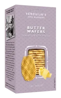 VERDUIJN'S - Butter Wafers - Butterwaffeln mit 21% Butter