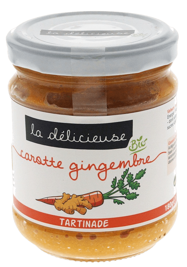 La délicieuse - BIO Karotten &amp; Ingwer Aufstrich, Vegan - Hannibals