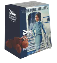 STARBROOK AIRLINES - Belgisches Kakaokonfekt - Zartschmelzendes Kakaokonfekt