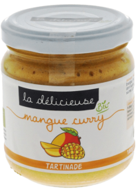 LA DÉLICIEUSE - VEGANER Brotaufstrich mit Mango & Curry - Vegane Tartinade