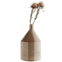 MADAM STOLTZ - Vase – Hellrosa