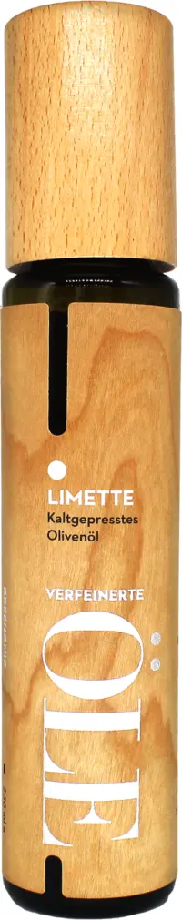 GREENOMIC - Greenomic Natives Olivenöl extra mit LIMETTE – WOOD DESIGN - kaltgepresst aus Griechenland