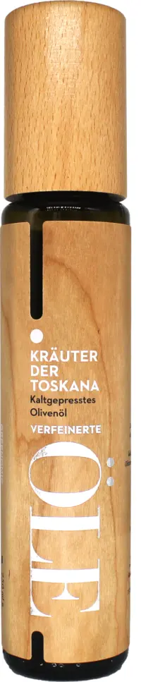 GREENOMIC - Greenomic Kaltgepresstes Olivenöl KRÄUTER DER TOSKANA – WOOD DESIGN - kaltgepresst aus Griechenland