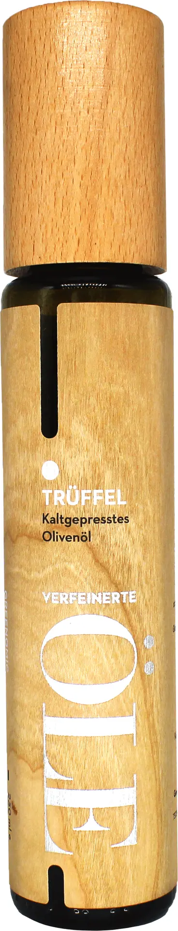 GREENOMIC - Greenomic – Natives Olivenöl extra TRÜFFEL – Wood Design - kaltgepresst aus Griechenland