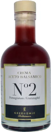 GREENOMIC - Greenomic – Crema Aceto Balsamico mit GRANATAPFEL - Premium Balsamico Creme mit Granatapfel