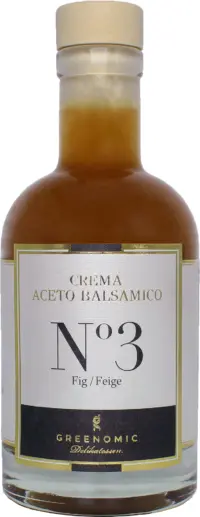 GREENOMIC - Greenomic – Crema Aceto Balsamico mit FEIGE - Premium Balsamico Creme mit Feige