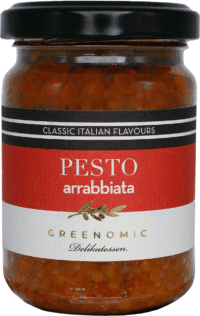 GREENOMIC - Greenomic Pesto – Arrabbiata - Scharfes Pesto
