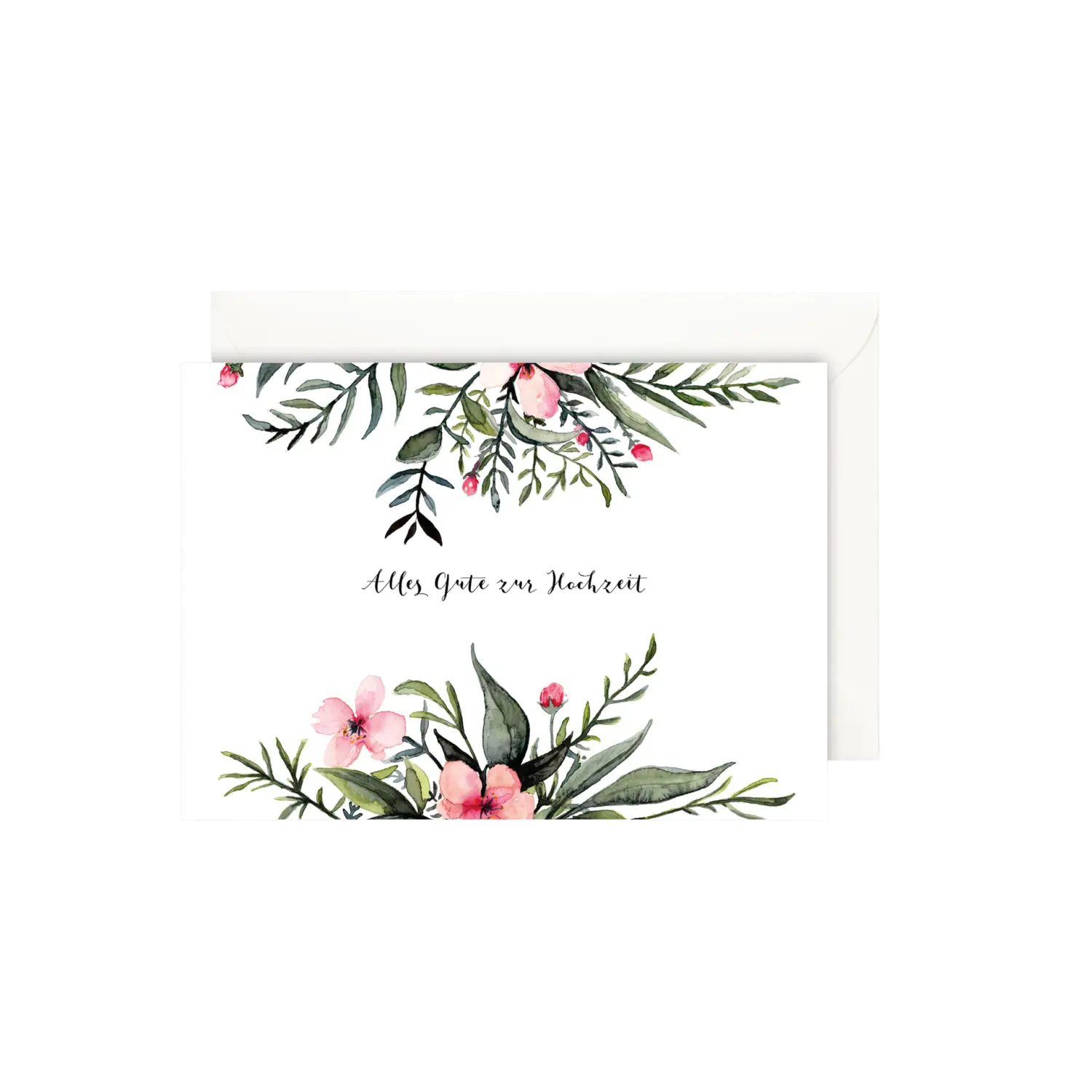 LEO LA DOUCE - Grußkarte – Alle Gute zur Hochzeit - mit Kuvert