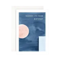 LEO LA DOUCE - Grußkarte – HOORAY – it’s your Birthday - mit Kuvert