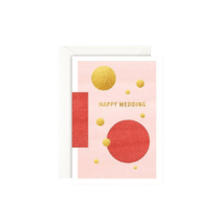 LEO LA DOUCE - Grußkarte – Happy Wedding - mit Kuvert