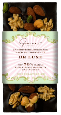 Gmeiner - Gmeiner Schokolade – De Luxe Zartbitter - mit 70% Kakao