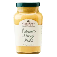 STONEWALL KITCHEN - HABANERO MANGO AIOLI - Scharfe Dip-Sauce
