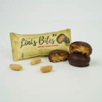 LINI'S BITES - Vegane BIO Pralinis – Salted Peanut Butter Pralinis - mit leicht salziger Erdnusscreme