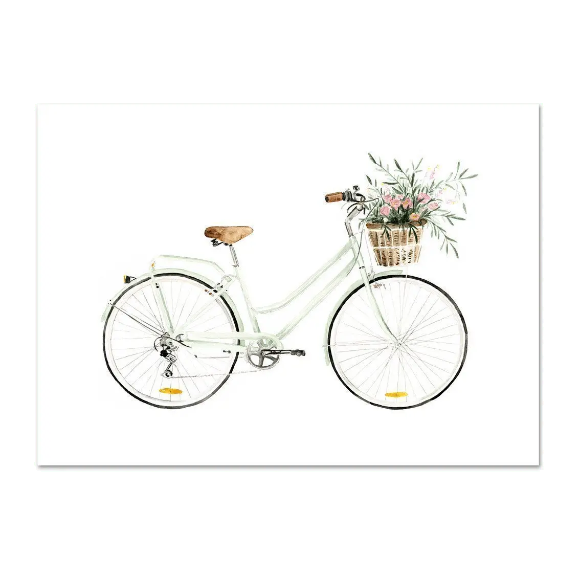 LEO LA DOUCE - Kunstdruck – Bicycle Love