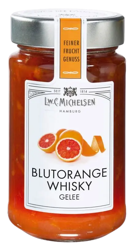 L.W.C. Michelsen - Blutorange & Whisky Fruchtgelee -extra- - Feinster Manufaktur Fruchtaufstrich
