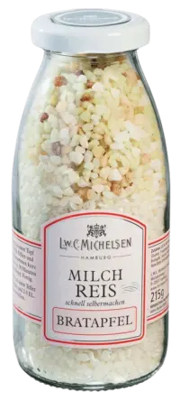L.W.C. Michelsen - Milchreis mit Bratapfel - Milchreismischung mit Bratapfel-Knusperzucker und Milchreis