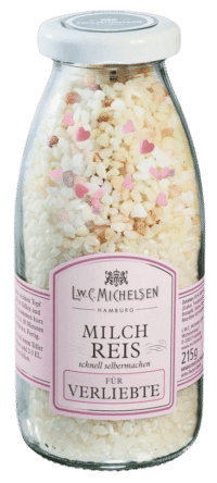 L.W.C. Michelsen - Milchreis für Verliebte - Leckerer Milchreis zum selberkochen mit kleinen Zuckerherzen