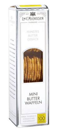 L.W.C. Michelsen - Butter-Mini-Waffeln - Kleine knusprige Waffeln mit viel Butter gebacken
