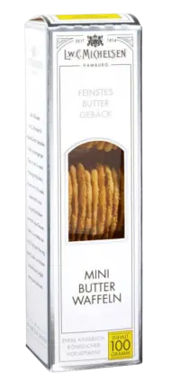 L.W.C. Michelsen - Butter-Mini-Waffeln - Kleine knusprige Waffeln mit viel Butter gebacken