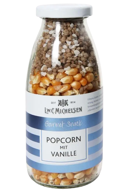 L.W.C. Michelsen - Popcorn mit Vanille - Hagelzucker mit Popcorn-Mais