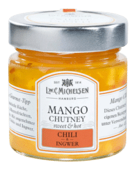 L.W.C. Michelsen - Mango Chutney – Sweet & Hot - mit Chili und Ingwer