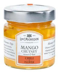 L.W.C. Michelsen - Mango Chutney – Sweet & Hot - mit Chili und Ingwer