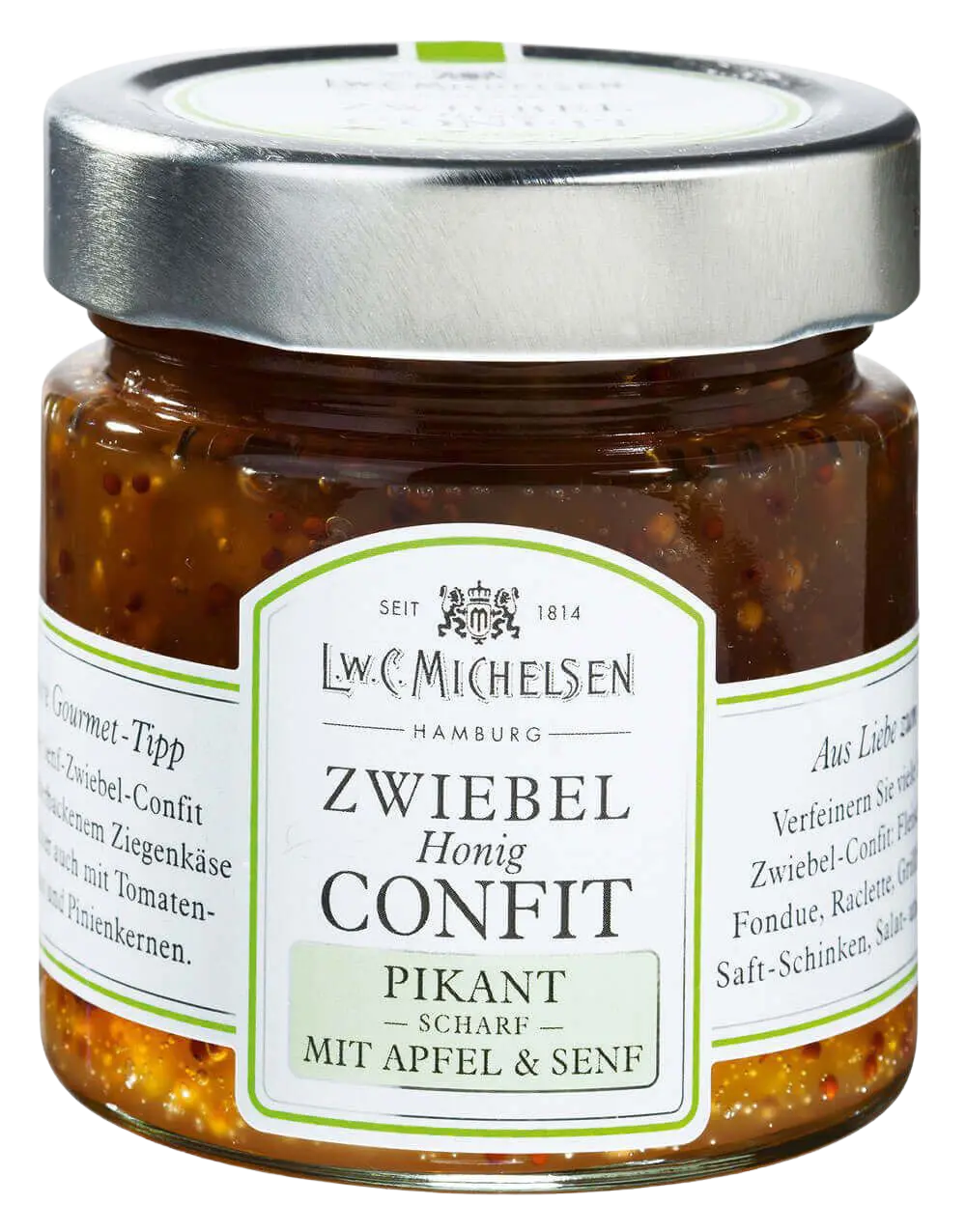 L.W.C. Michelsen - Zwiebel Confit -Pikant - mit Apfel und Senf