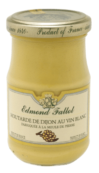 EDMOND FALLOT - FALLOT Dijon Senf mit Weißwein 210g - Moutarde de Dijon au Vin blanc