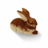 SAWADE - Dürerhase aus feinem Edelmarzipan - mit Kakao bestäubt