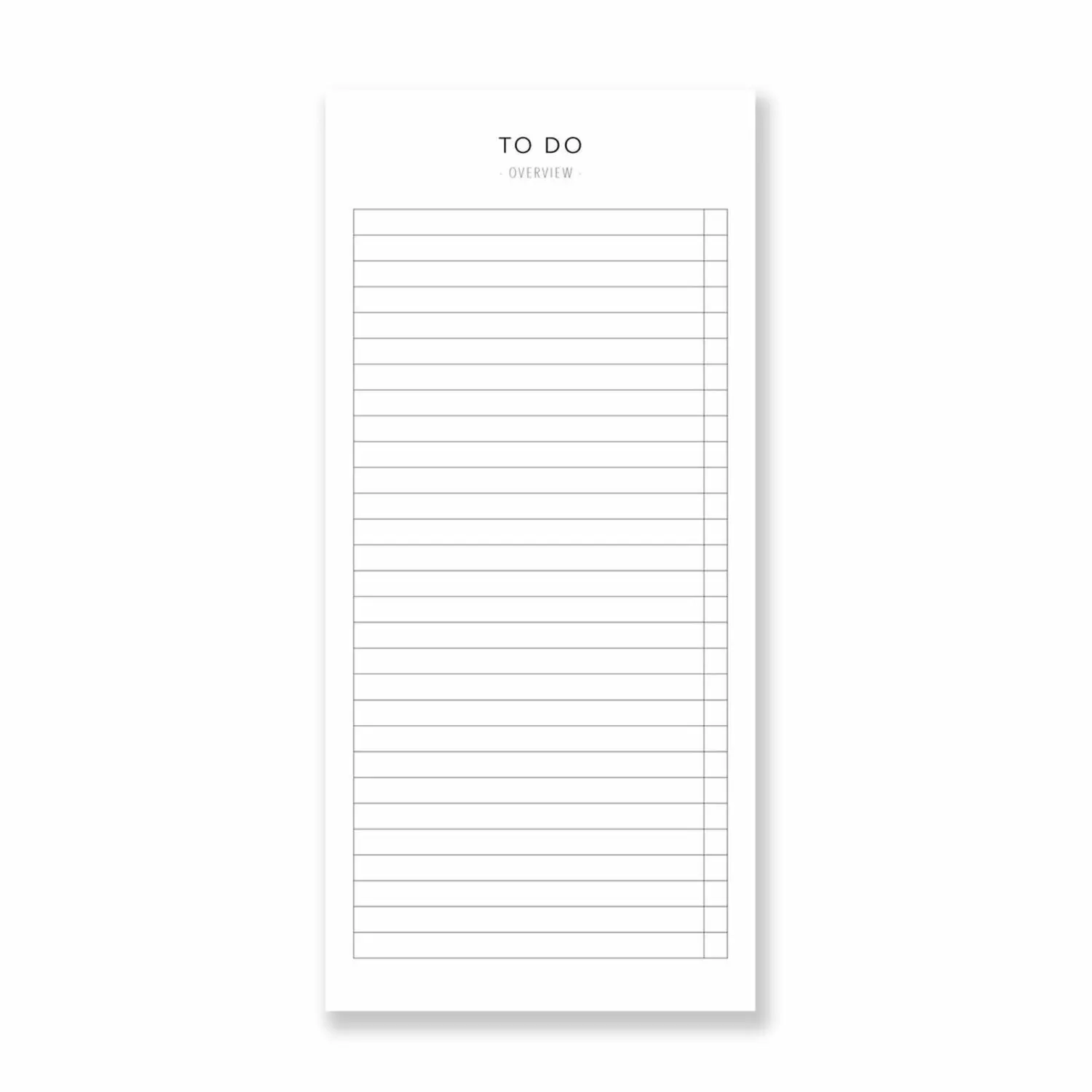 LEO LA DOUCE - Notizblock – Classic – To Do - 50 Blatt - liniert