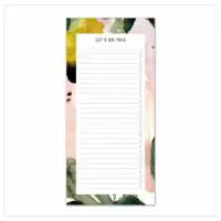 LEO LA DOUCE - Notizblock – Floral Colours No.2 – Let’s Do This - 50 Blatt - liniert