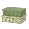BUNGALOW - Geschenkboxen Matis Moss – L - 2er Set