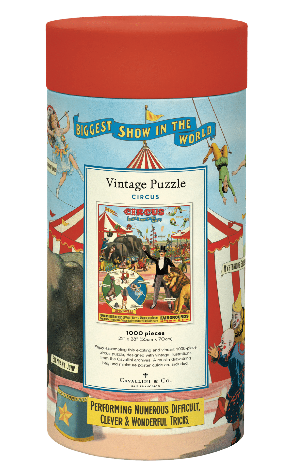 - Circus – Vintage Puzzle - 1000 Teile