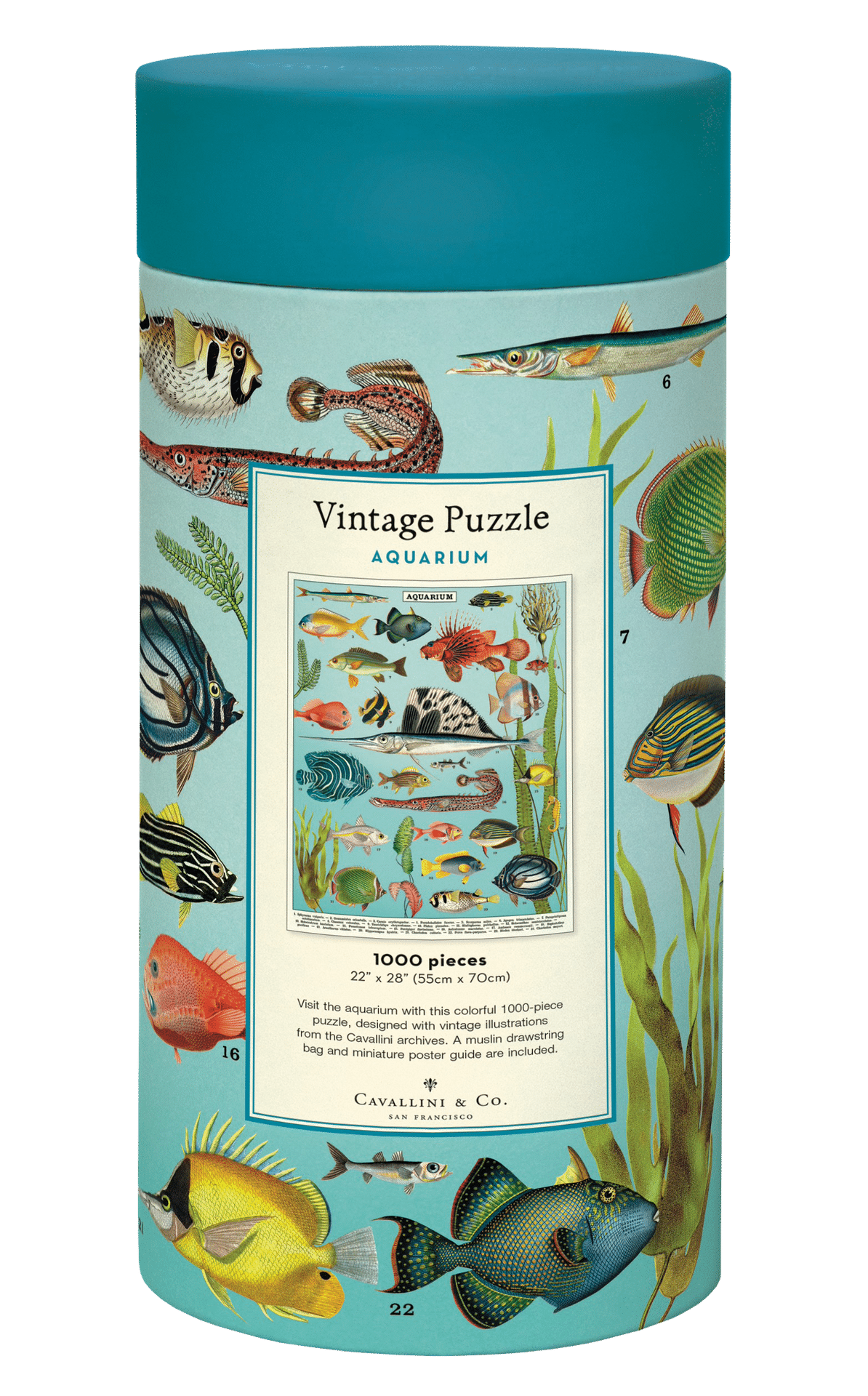 - Fisch – Vintage Puzzle - 1000 Teile