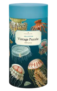- Quallen – Vintage Puzzle - 1000 Teile