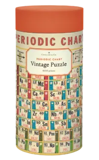 - Periodensystem – Vintage Puzzle - 1000 Teile