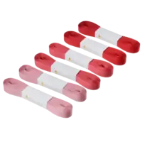 BUNGALOW - Geschenkband – Berry - 6er Set à 10m