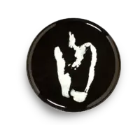 SERAX-OTTOLENGHI - OTTOLENGHI – FEAST Servierteller – Black + Pepper White - ø 35 x H2 CM