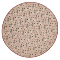 BUNGALOW - Tischtuch Rund – Komati Rose - Bedruckte Tischdecke aus Baumwolle