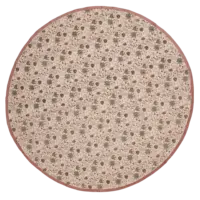 BUNGALOW - Tischtuch Rund – Komati Rose - Bedruckte Tischdecke aus Baumwolle
