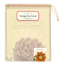 - Botanical – Vintage Tea Towel - 100% Baumwolle