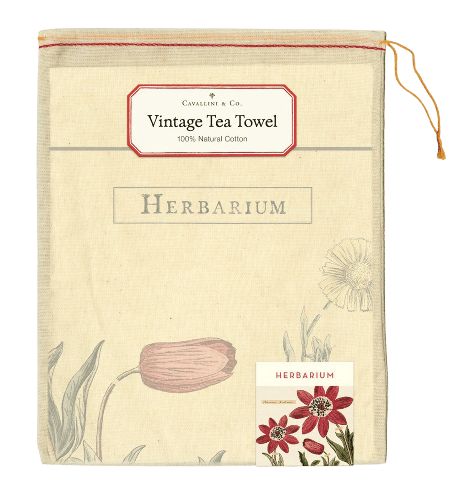 - Hebrarium – Vintage Tea Towel - 100% Baumwolle