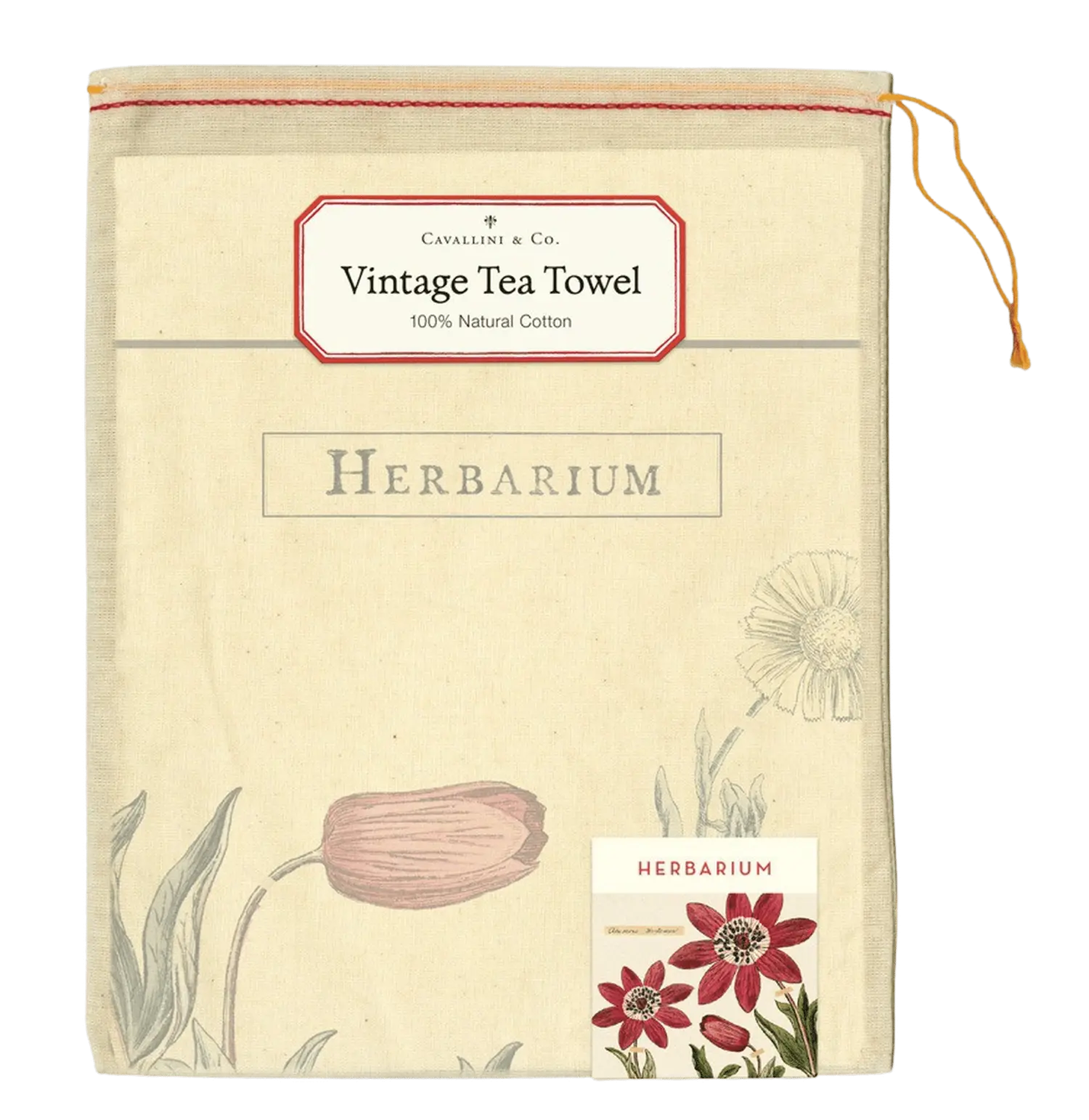 - Hebrarium – Vintage Tea Towel - 100% Baumwolle