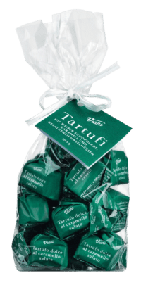 VIANI - Tartufi Dolci caramello e nocciole salate - Schokoladentrüffel mit Karamell und gesalzenen Haselnüssen