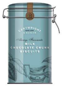 CARTWRIGHT & BUTLER - Chocolate Chunk Biscuits - Butterkekse mit Vollmilchschokoladestückchen